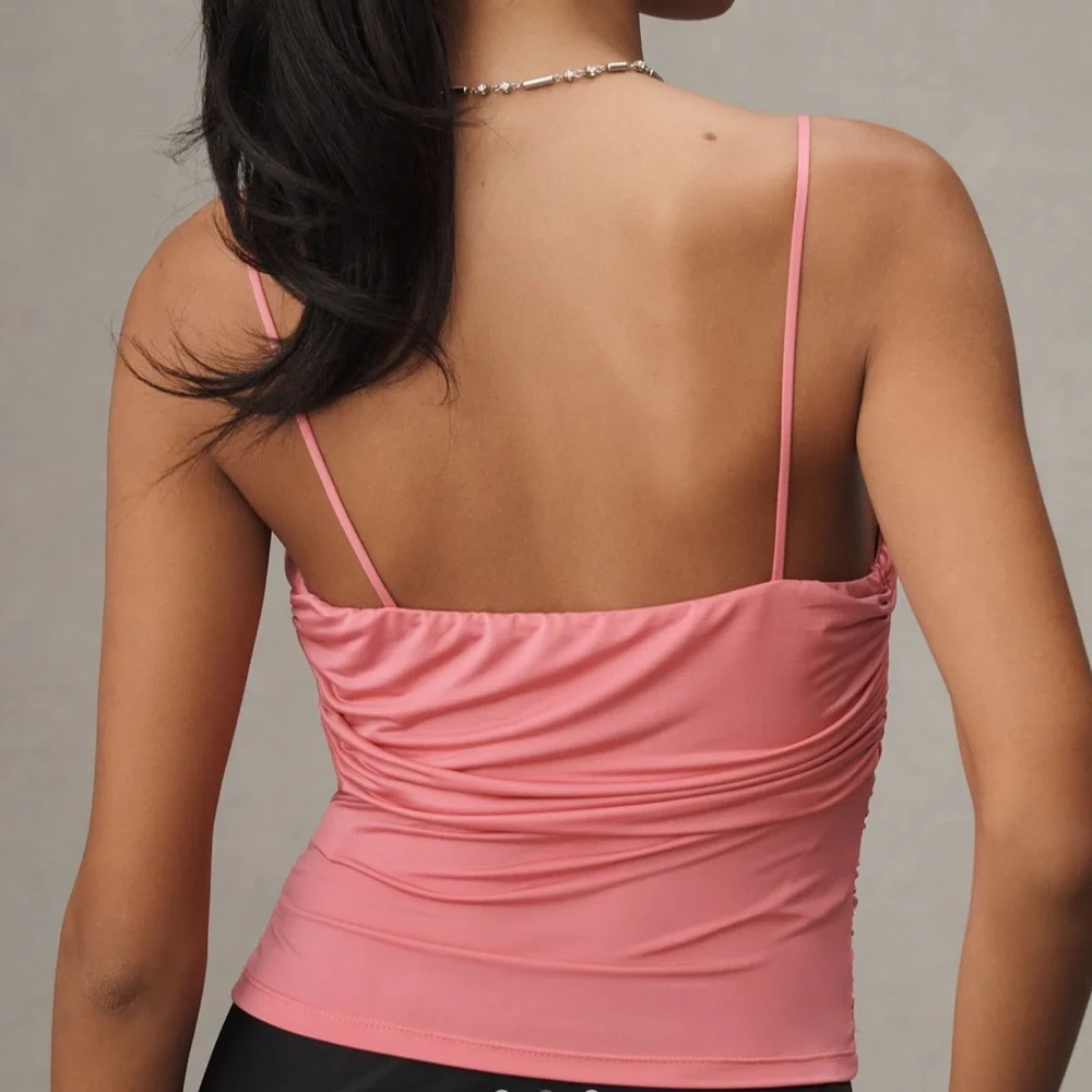 New Anthropologie Sunday in Brooklyn Twist-Front Tank_2